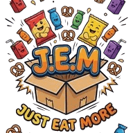 Just Eat More (J.E.M) logo